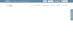 Desktop Screenshot of koralipalace.com